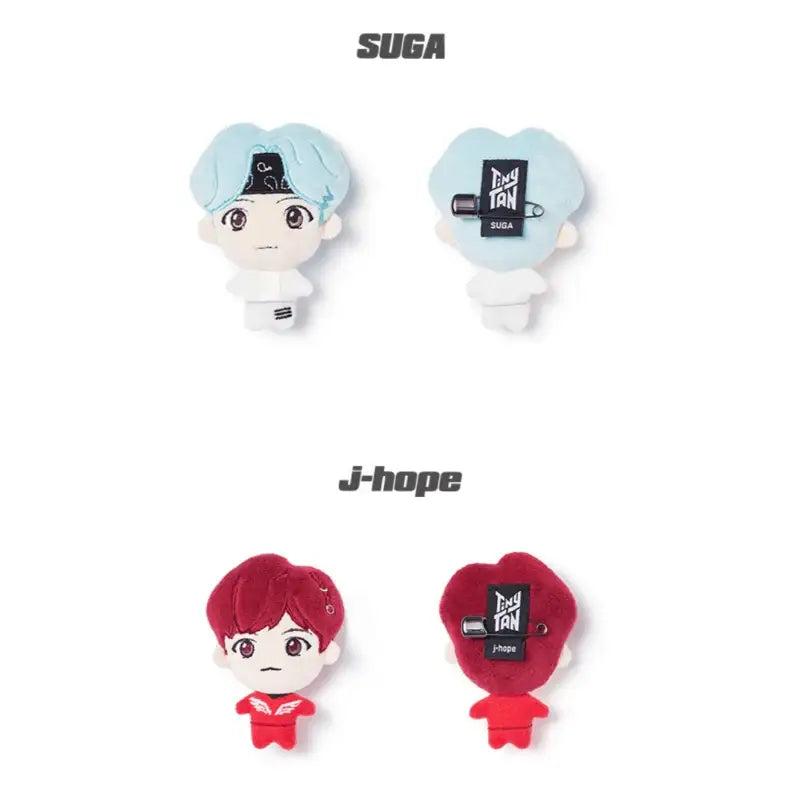 BTS - TinyTAN - Plush Badge - BTS - Accessories - Harumio