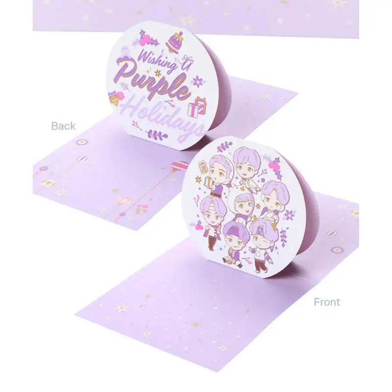 BTS - TinyTAN - Holiday Popup Card - BTS - Accessories - Harumio