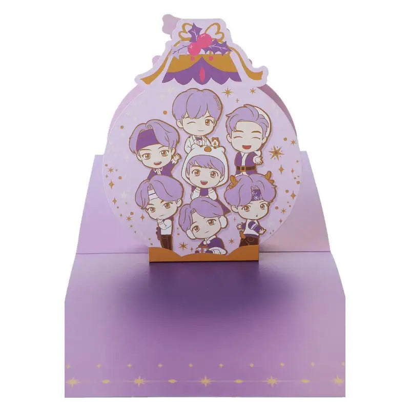 BTS - TinyTAN - Holiday Popup Card - BTS - Accessories - Harumio