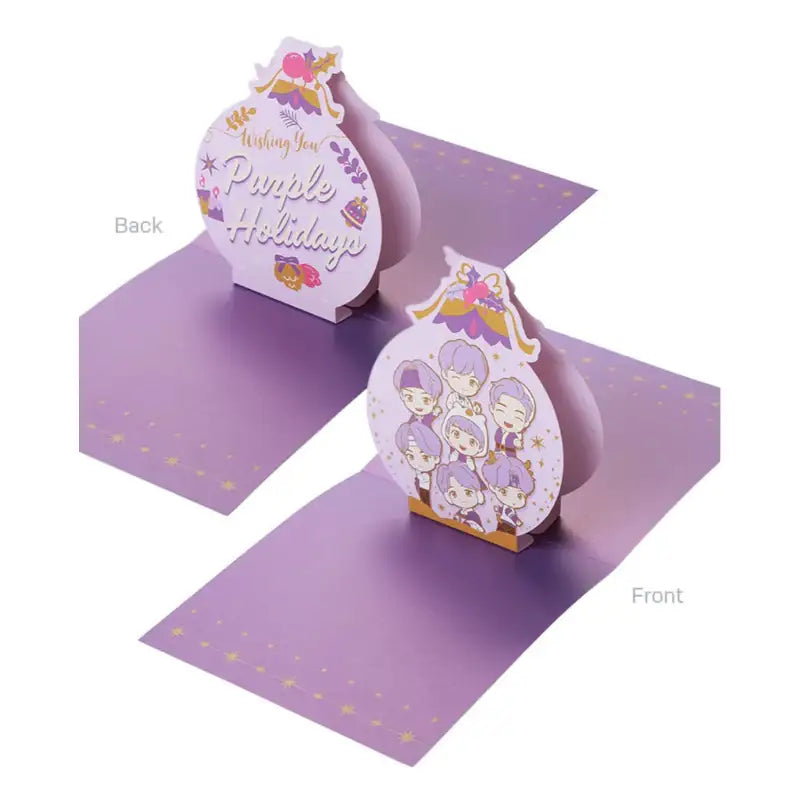 BTS - TinyTAN - Holiday Popup Card - BTS - Accessories - Harumio