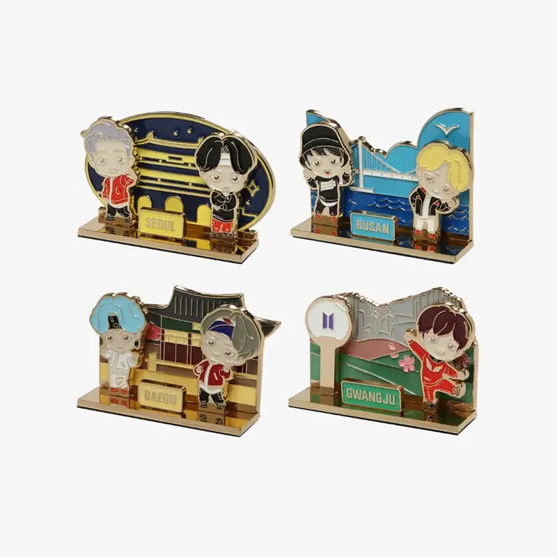 BTS - TinyTAN - City Magnet - BTS - Accessories - Harumio