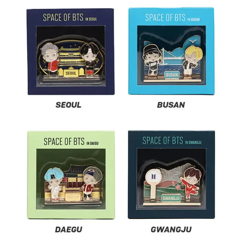 BTS - TinyTAN - City Magnet - BTS - Accessories - Harumio