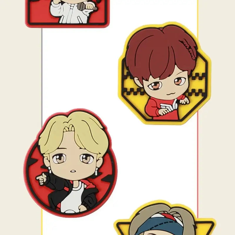 BTS - TinyTAN - Magnet Set - BTS - Accessories - Harumio