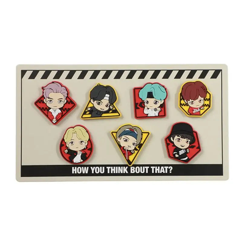 BTS - TinyTAN - Magnet Set - BTS - Accessories - Harumio