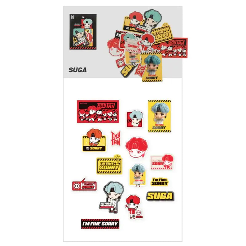 BTS - TinyTAN - Big Sticker - BTS - Accessories - Harumio