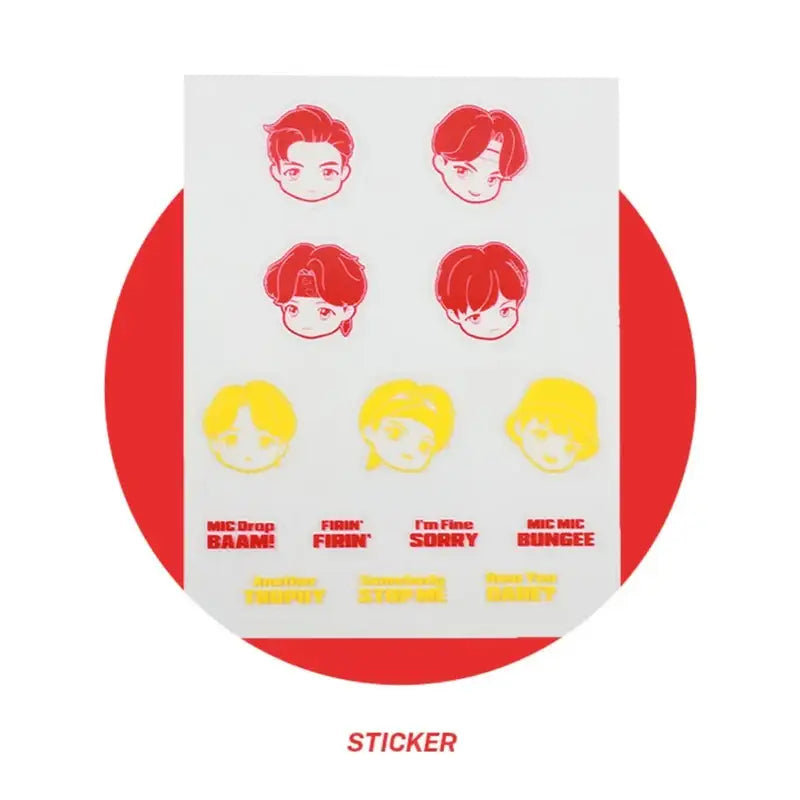 BTS - TinyTAN - L Holder Set - BTS - Accessories - Harumio