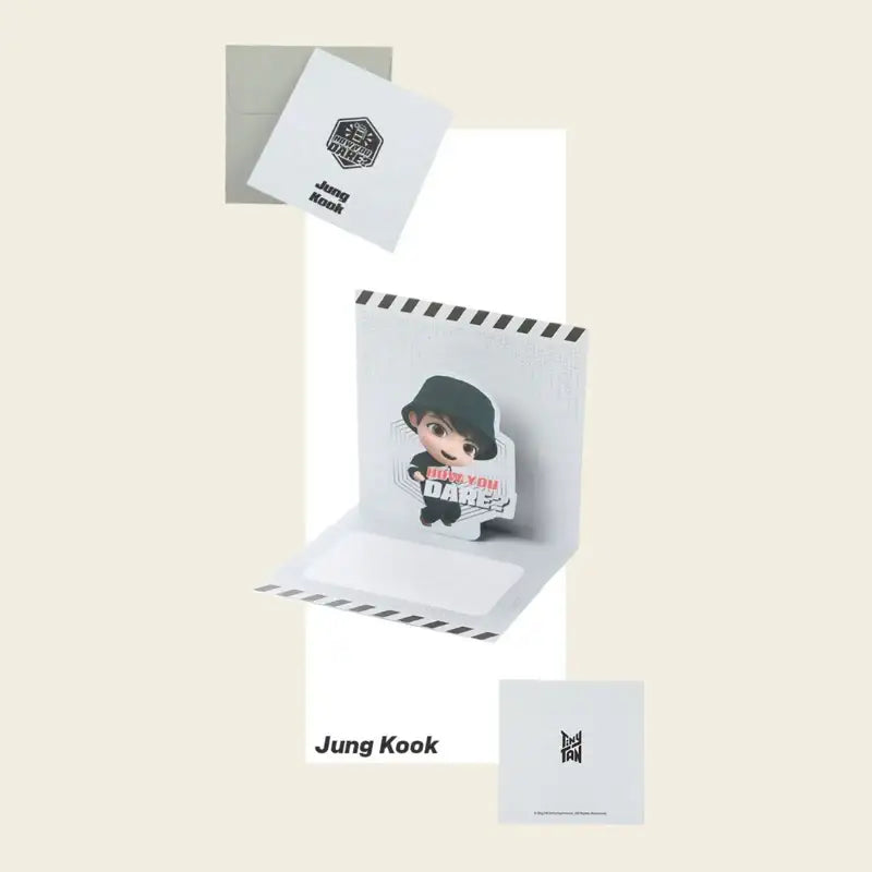 BTS - TinyTAN - Mini Popup Card - BTS - Accessories - Harumio