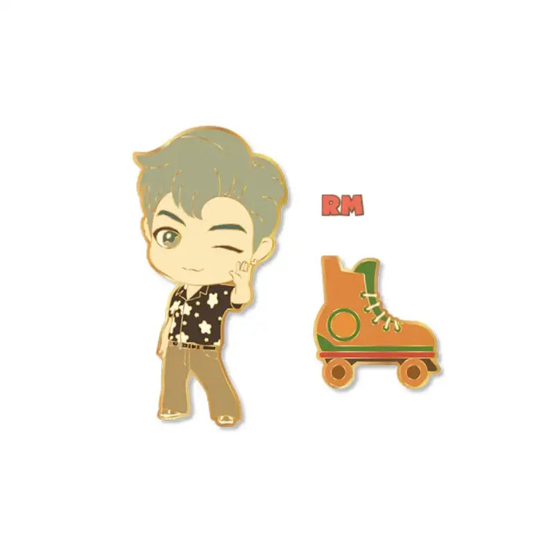 BTS - TinyTAN - Badge - BTS - Accessories - Harumio