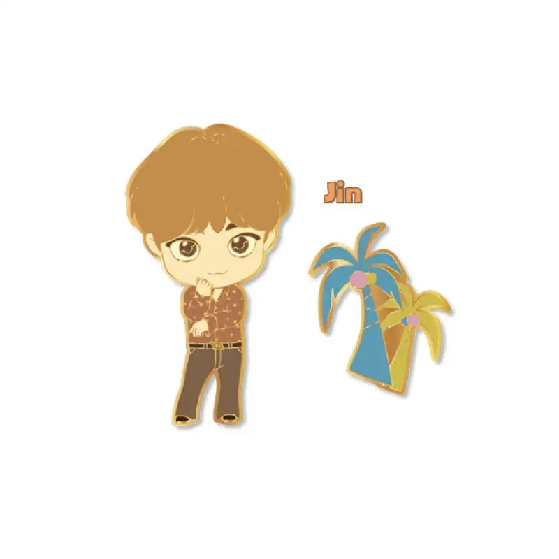 BTS - TinyTAN - Badge - BTS - Accessories - Harumio