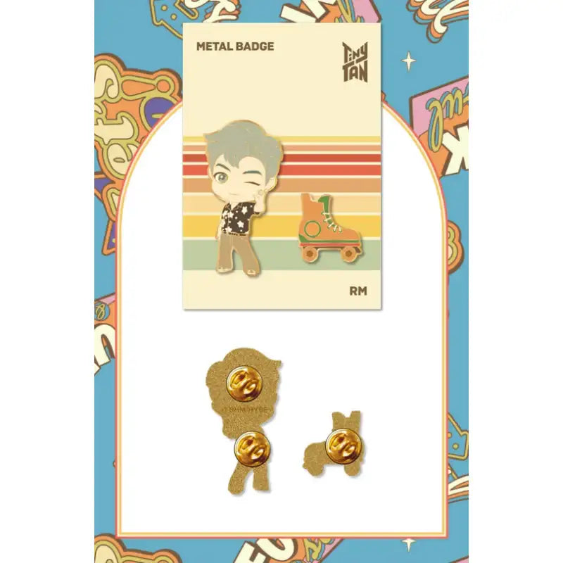 BTS - TinyTAN - Badge - BTS - Accessories - Harumio
