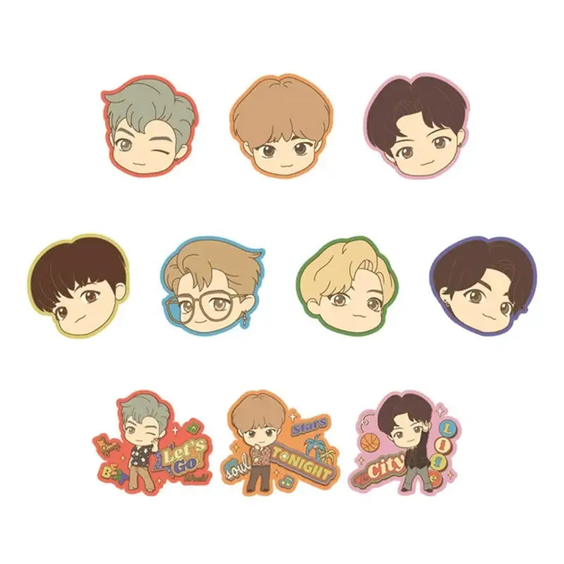 BTS - TinyTAN - Sticker Pack - BTS - Accessories - Harumio