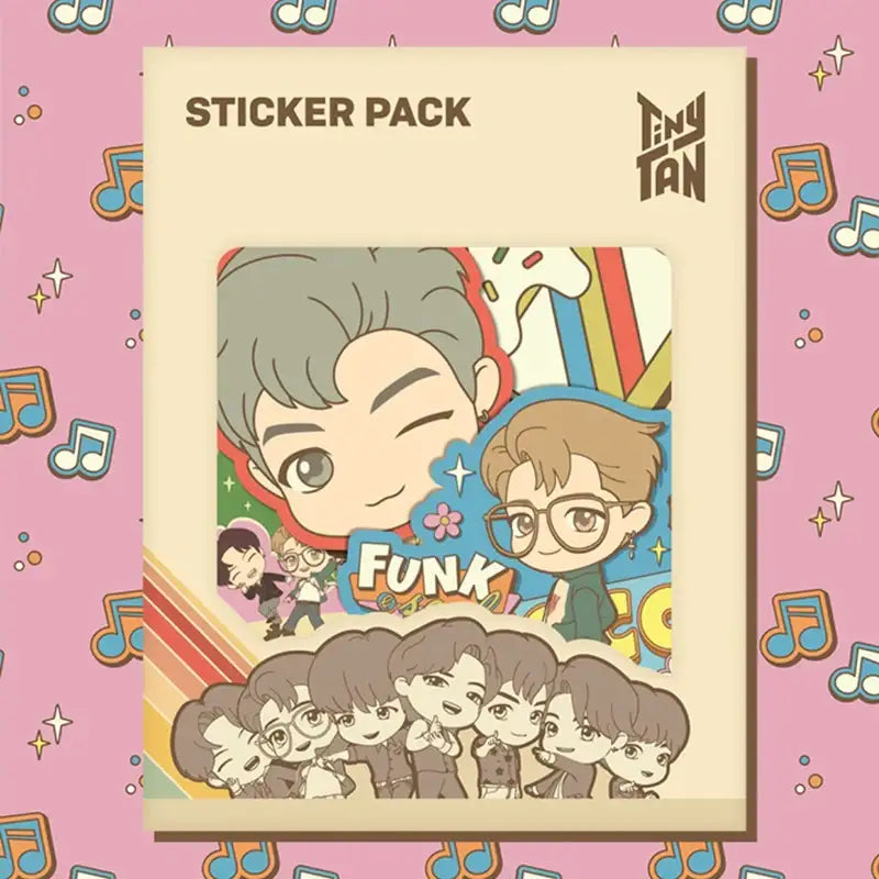 BTS - TinyTAN - Sticker Pack - BTS - Accessories - Harumio