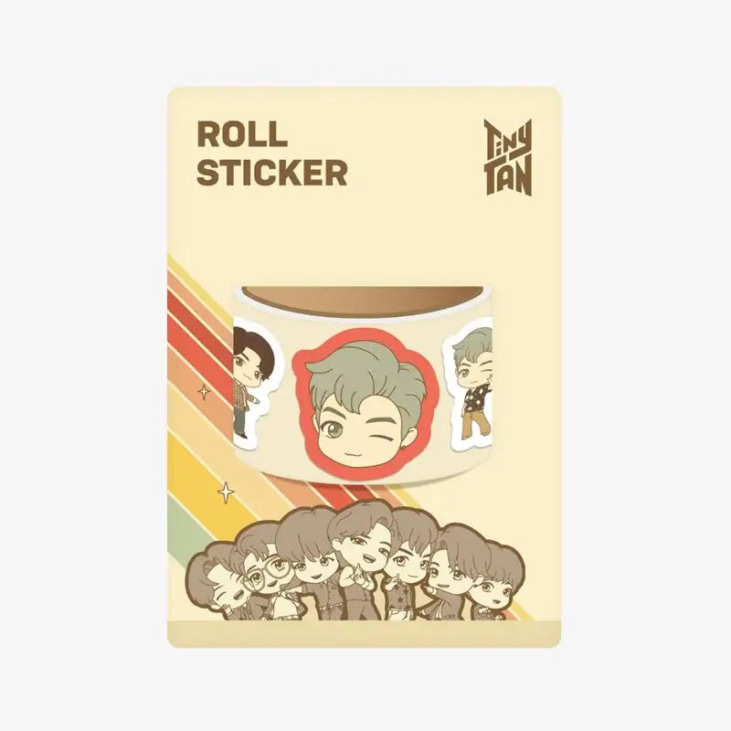 BTS - TinyTAN - Roll Sticker - BTS - Accessories - Harumio