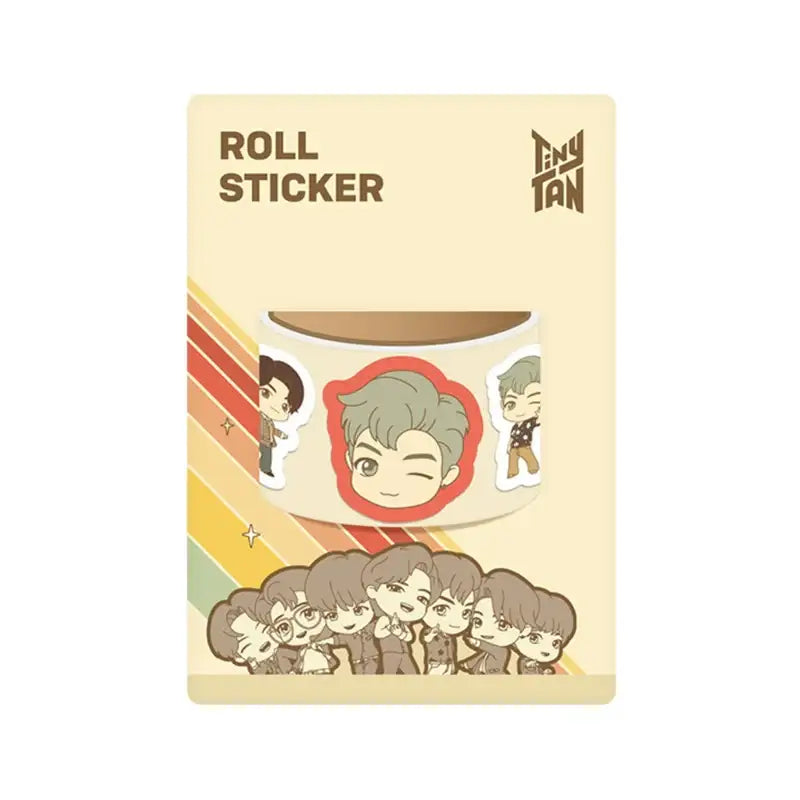 BTS - TinyTAN - Roll Sticker - BTS - Accessories - Harumio