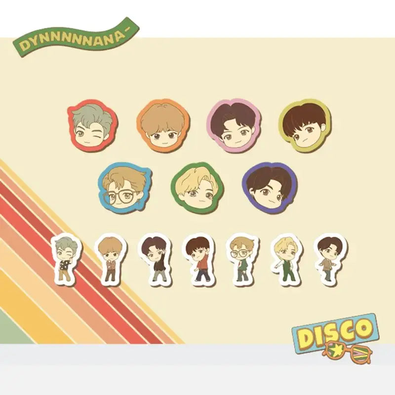 BTS - TinyTAN - Roll Sticker - BTS - Accessories - Harumio
