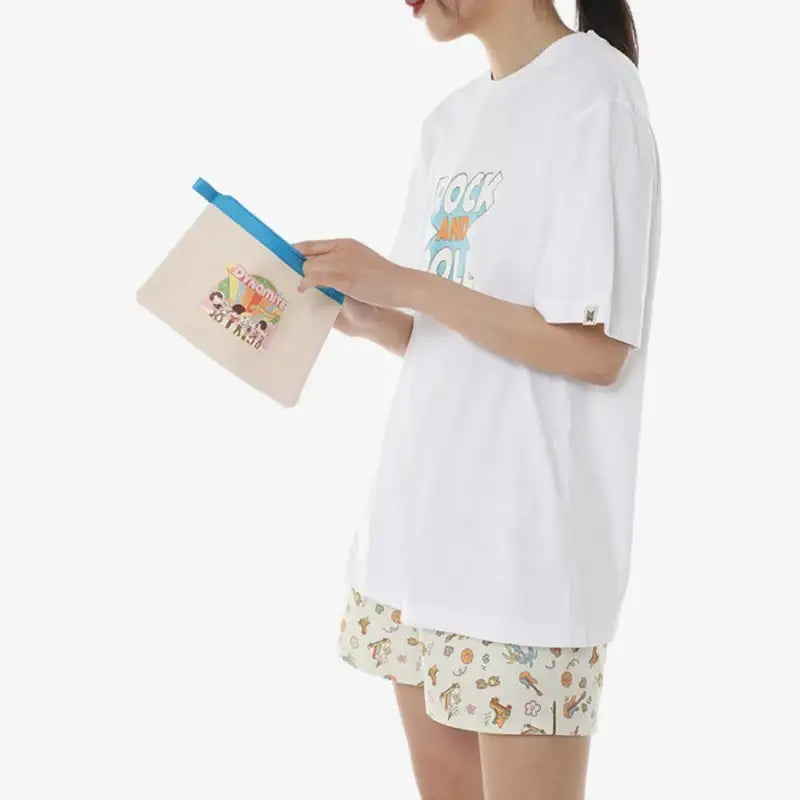 BTS - TinyTAN - White S/S T-Shirt - BTS - Clothing - Harumio