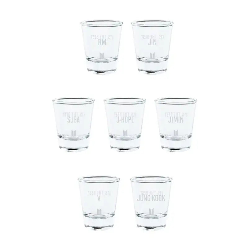BTS, THE BEST - Glass Set - BTS - Home & Living - Harumio