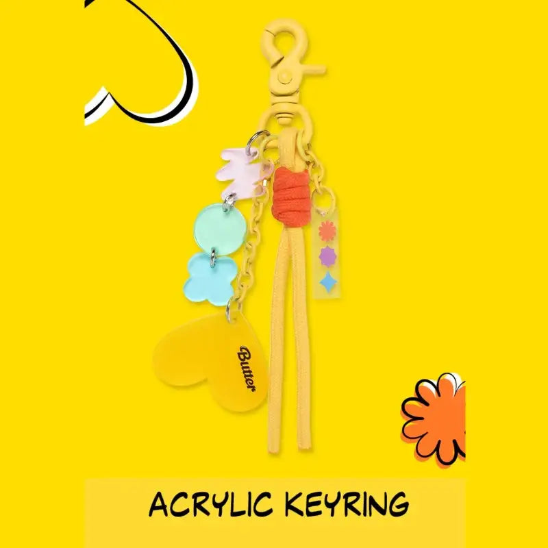 BTS - BUTTER - Acrylic Keyring - BTS - Keyring - Harumio