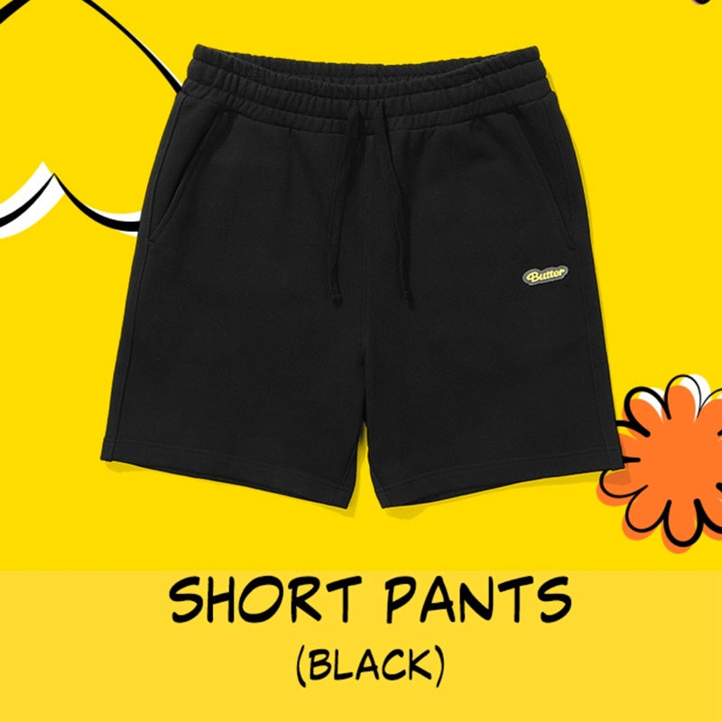BTS - BUTTER - Short Pants (Black)