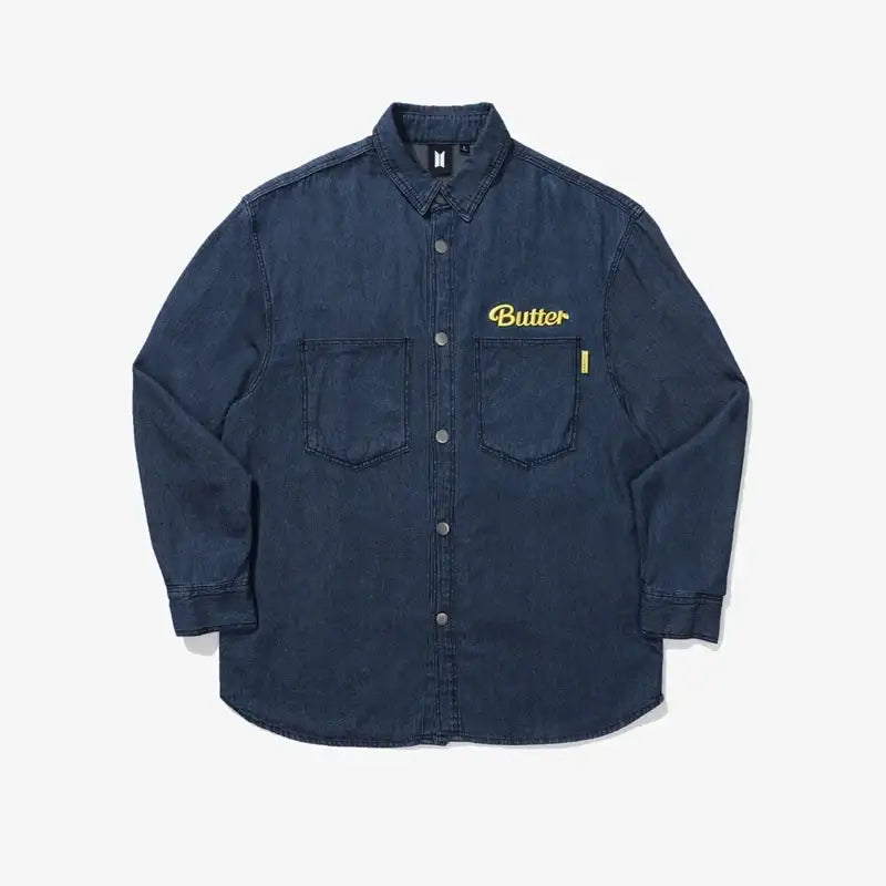 BTS - BUTTER - Denim Shirt - BTS - Clothing - Harumio