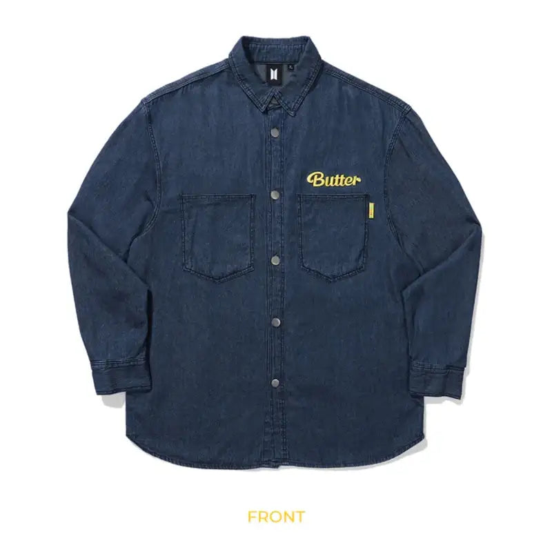 BTS - BUTTER - Denim Shirt - BTS - Clothing - Harumio