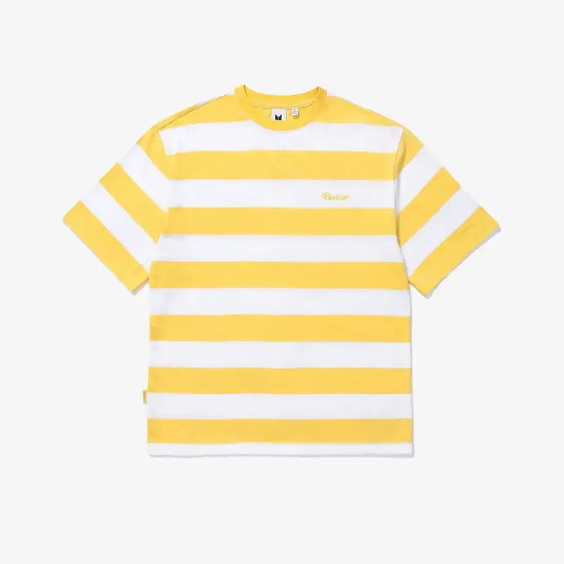 BTS - BUTTER - Striped S/S T-shirt (Multi) - BTS - Clothing - Harumio