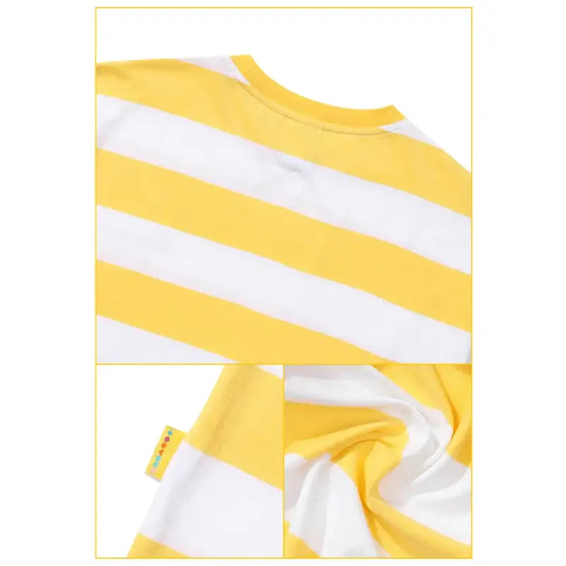 BTS - BUTTER - Striped S/S T-shirt (Multi) - BTS - Clothing - Harumio