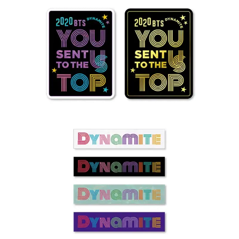 BTS - Dynamite - Celebration Sticker - BTS - Accessories, Stationery - Harumio