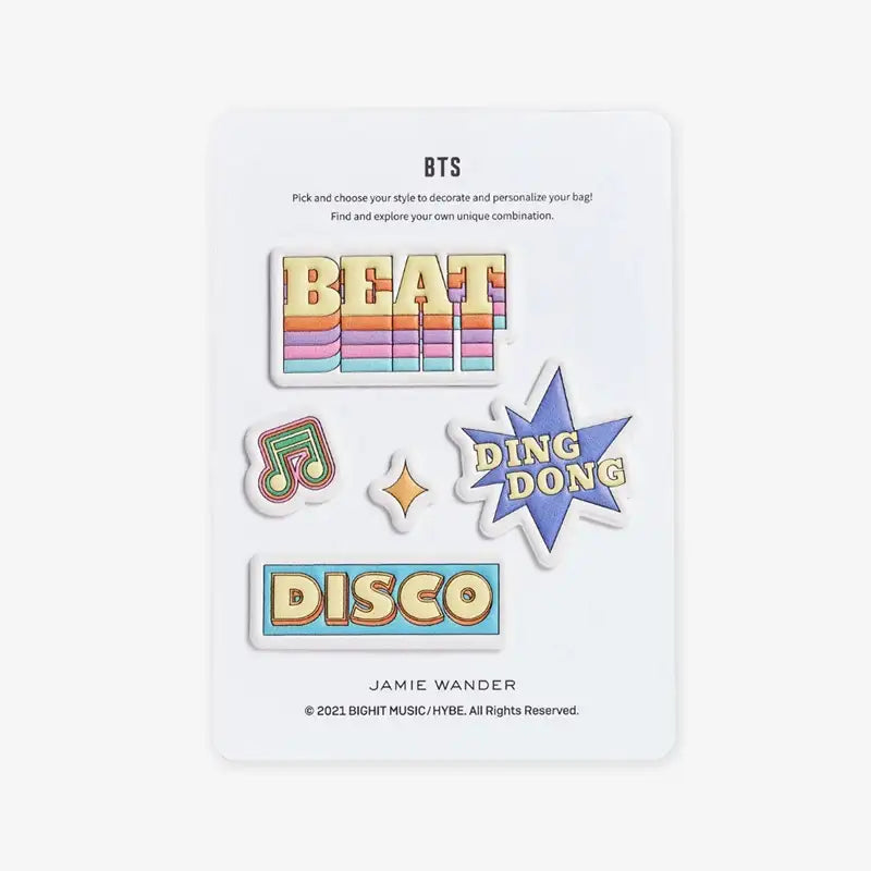 BTS x Jamie Wander - Dynamite - Beat Sticker - BTS - Accessories, Stationery - Harumio