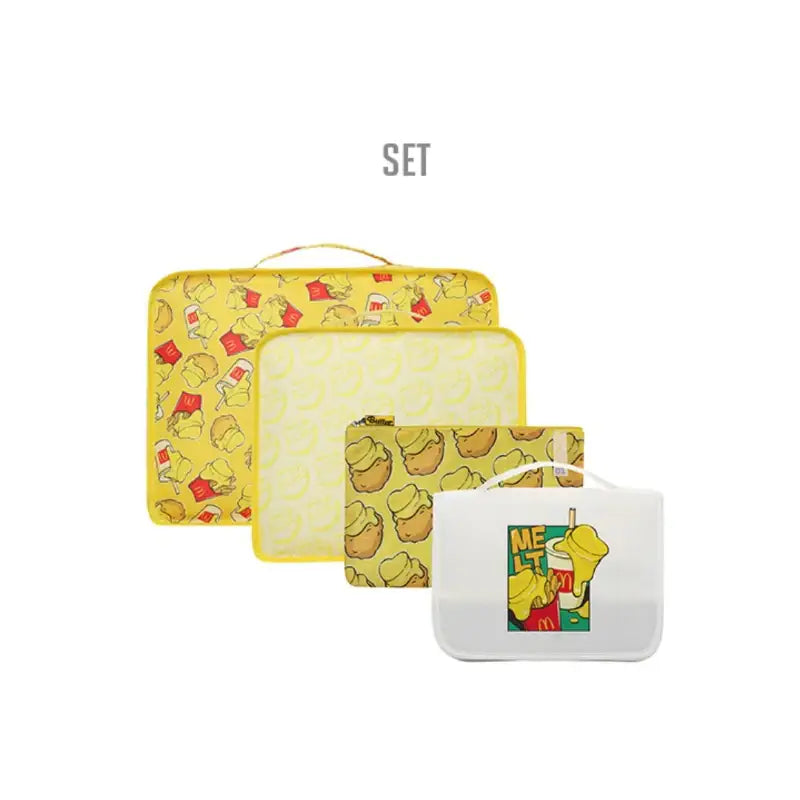 BTS x McD - Melting Travel Pouch Set - BTS - Pouch - Harumio