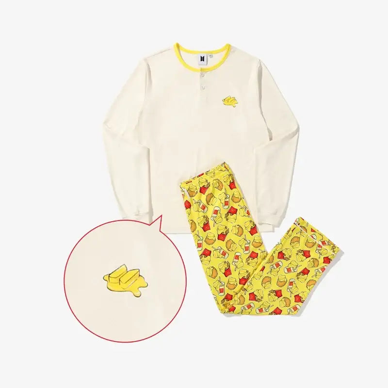 BTS x McD - Melting Pajama Set - BTS - Clothing - Harumio