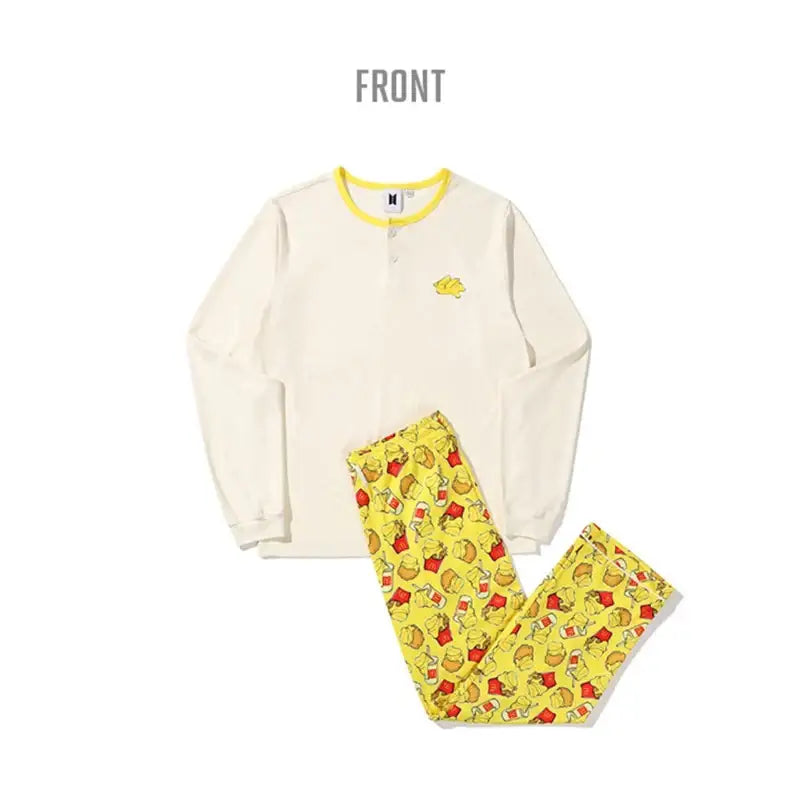 BTS x McD - Melting Pajama Set - BTS - Clothing - Harumio