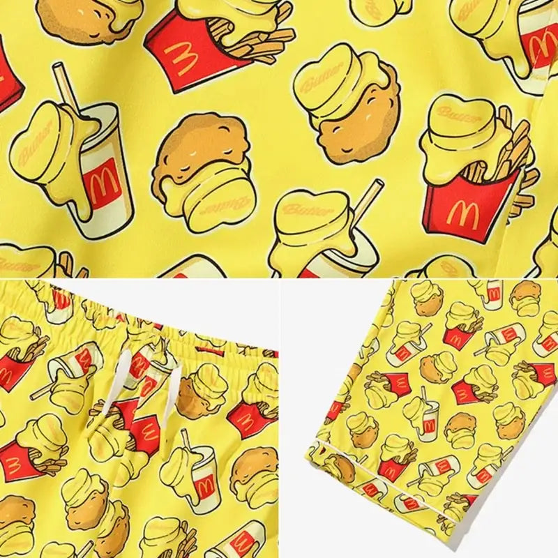 BTS x McD - Melting Pajama Set - BTS - Clothing - Harumio