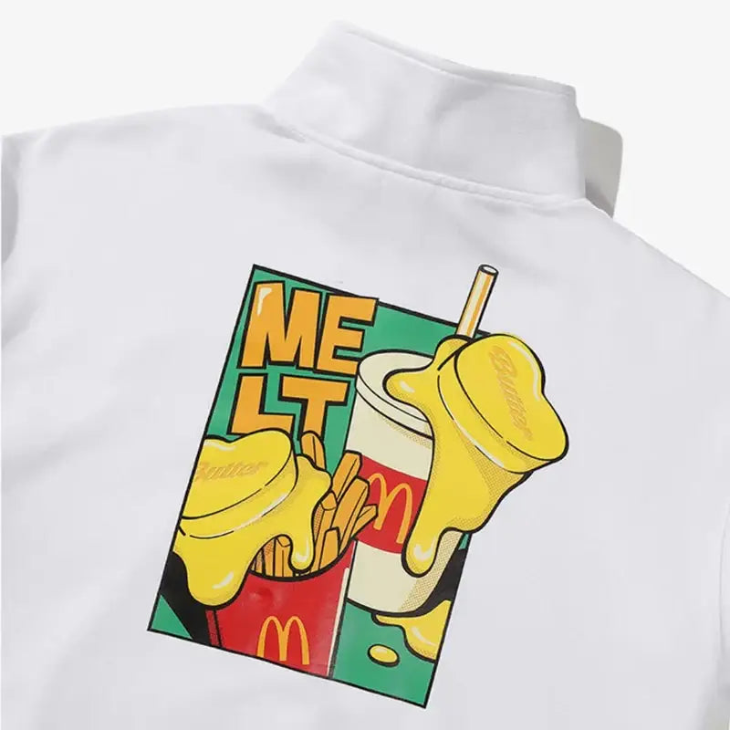 BTS x McD - Melting Zip Sweatshirt - BTS - Clothing - Harumio