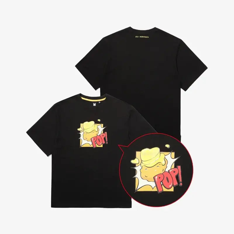 BTS x McD - Melting Short Sleeve T-Shirt - BTS - Clothing - Harumio