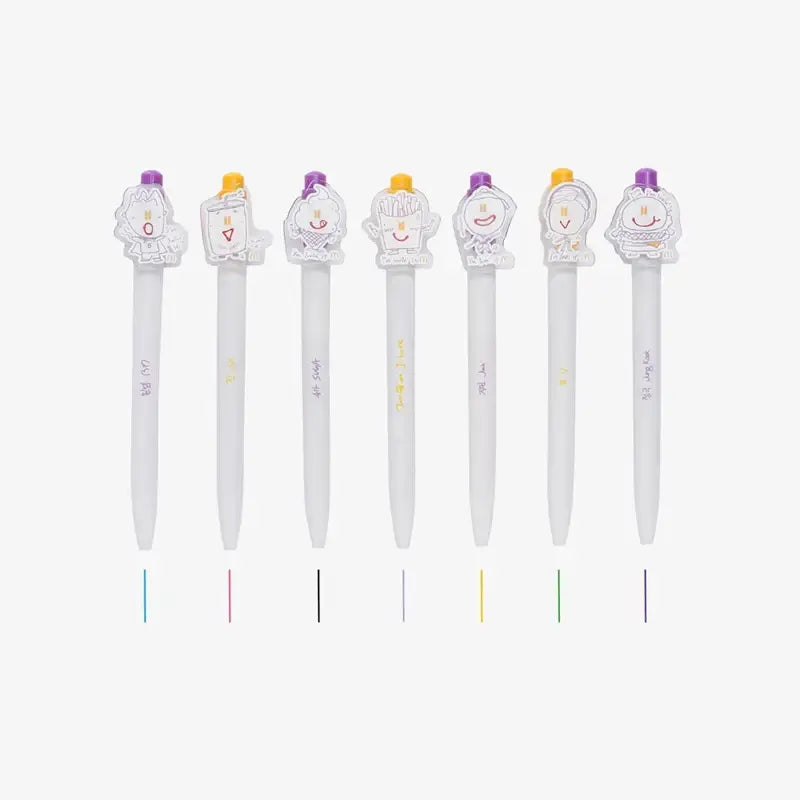 BTS x McD - Saucy Pen Set - BTS - Accessories, Stationery - Harumio