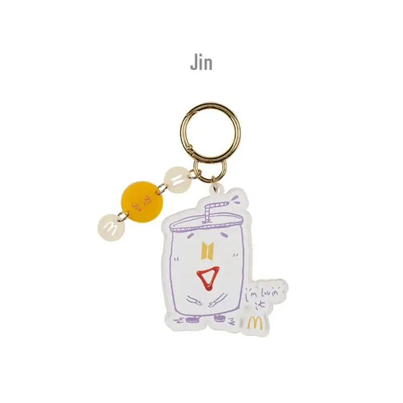 BTS x McD - Saucy Magnet Acrylic Keyring - BTS - Accessories, Stationery - Harumio