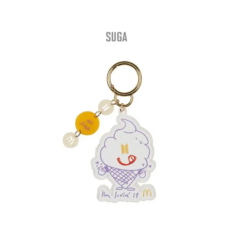 BTS x McD - Saucy Magnet Acrylic Keyring - BTS - Accessories, Stationery - Harumio
