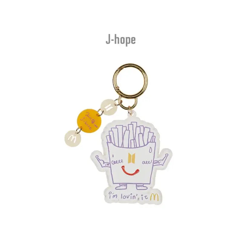 BTS x McD - Saucy Magnet Acrylic Keyring - BTS - Accessories, Stationery - Harumio