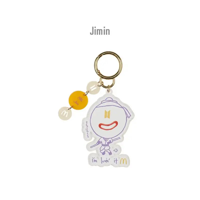 BTS x McD - Saucy Magnet Acrylic Keyring - BTS - Accessories, Stationery - Harumio