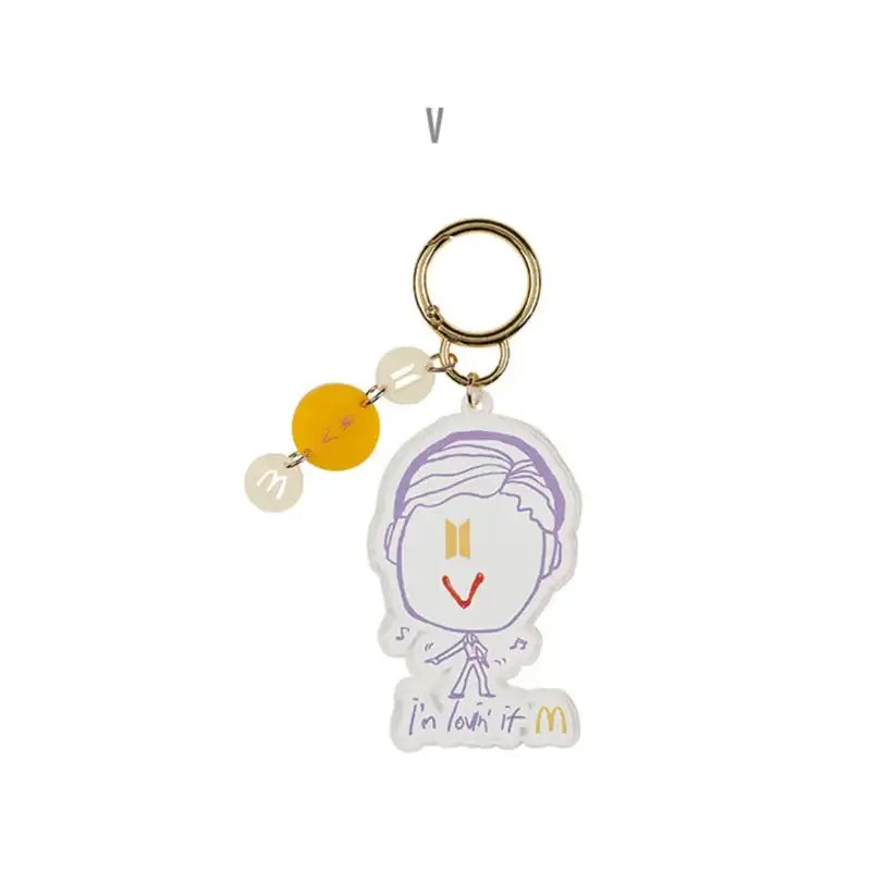 BTS x McD - Saucy Magnet Acrylic Keyring - BTS - Accessories, Stationery - Harumio