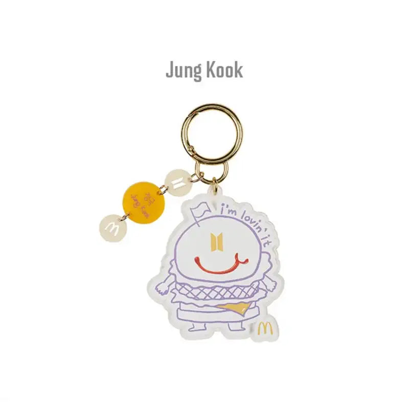 BTS x McD - Saucy Magnet Acrylic Keyring - BTS - Accessories, Stationery - Harumio