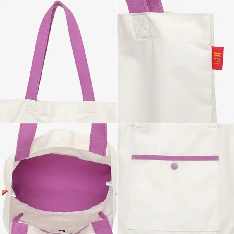 BTS x McD - Saucy Tote Bag - BTS - Bags - Harumio