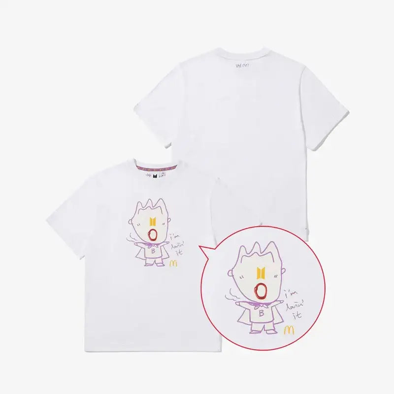 BTS x McD - Saucy Short Sleeve T-Shirt - BTS - Clothing - Harumio