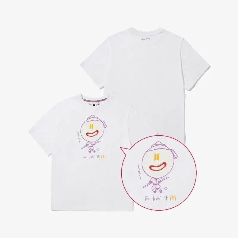 BTS x McD - Saucy Short Sleeve T-Shirt - BTS - Clothing - Harumio