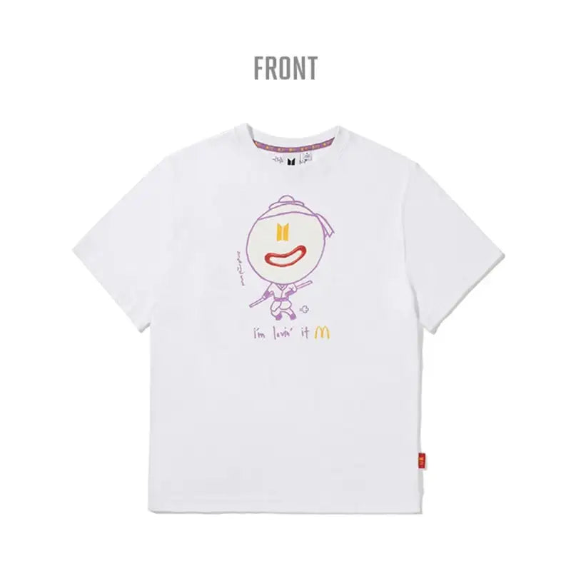 BTS x McD - Saucy Short Sleeve T-Shirt - BTS - Clothing - Harumio