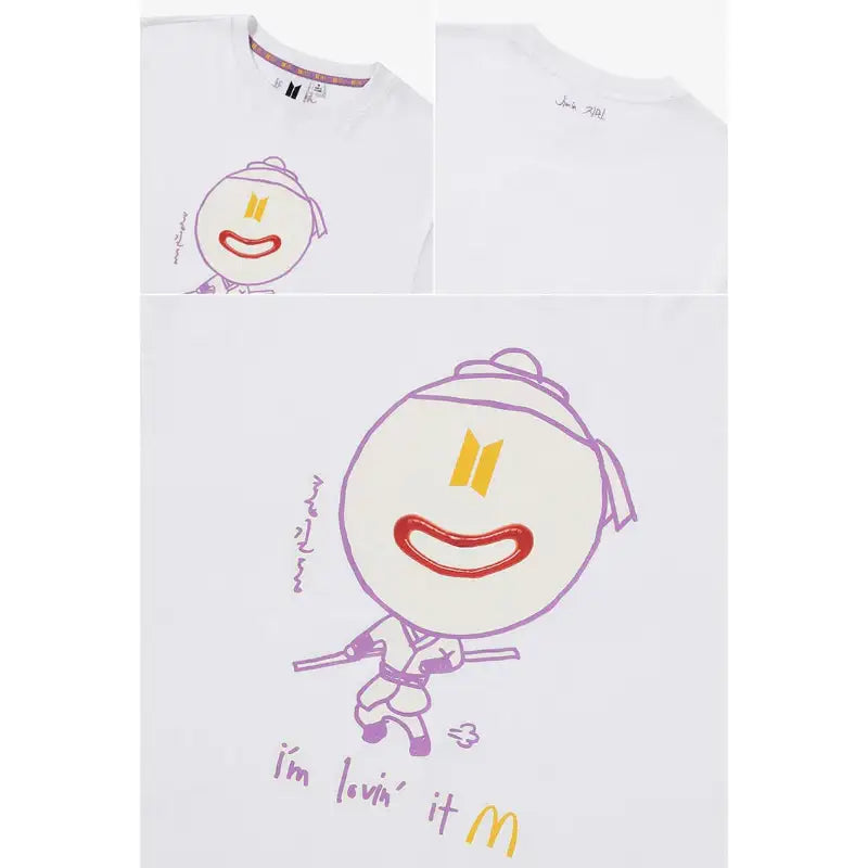BTS x McD - Saucy Short Sleeve T-Shirt - BTS - Clothing - Harumio