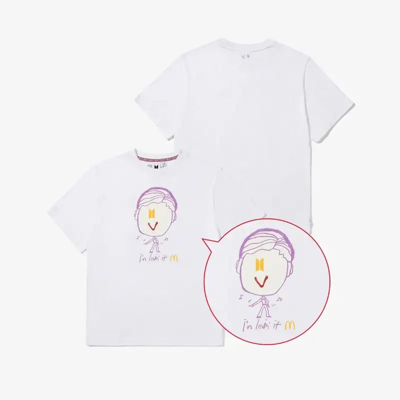 BTS x McD - Saucy Short Sleeve T-Shirt - BTS - Clothing - Harumio