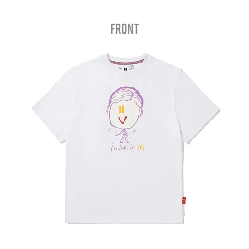 BTS x McD - Saucy Short Sleeve T-Shirt - BTS - Clothing - Harumio