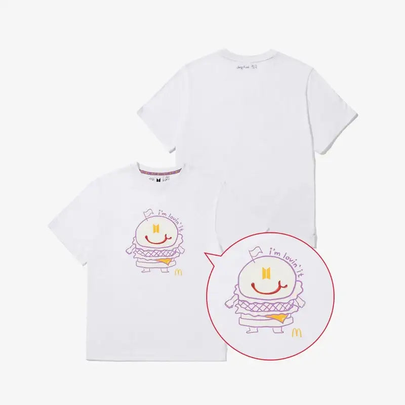 BTS x McD - Saucy Short Sleeve T-Shirt - BTS - Clothing - Harumio
